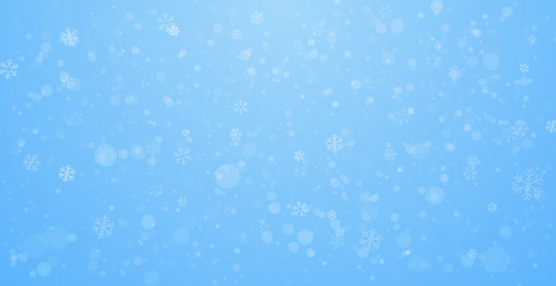 飘落的雪花，雪的叠加图像库存照片。逼真的冬季叠加效果。雪花。降雪。圣诞节。矢量图。图片下载