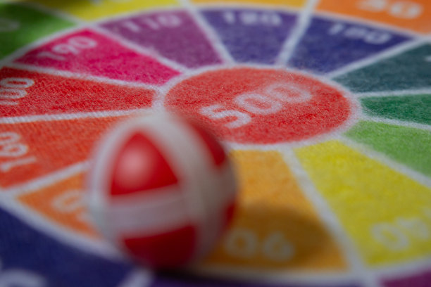 模糊的魔术贴靶子展示运动效果图片下载