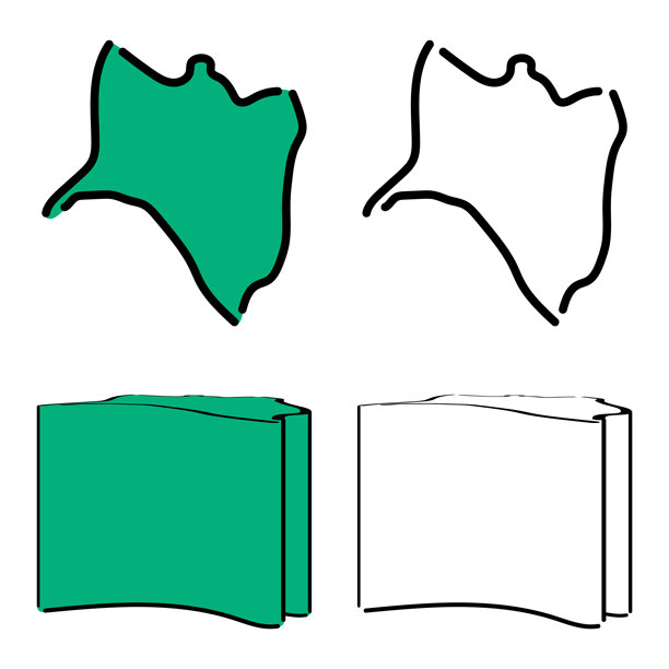 手写阿塞拜疆纳希切万矢量素材集03图片下载