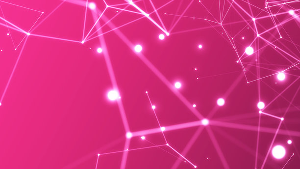 抽象数字流动粒子。网络连接背景。大数据可视化。科技背景。3D渲染。4K照片图片下载