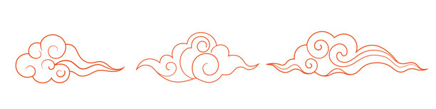 传统中国吉祥云纹图案图片下载