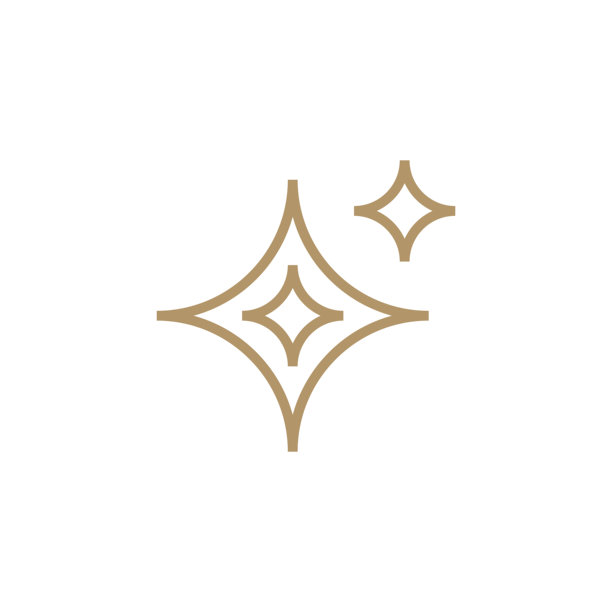 极简主义钻石标志矢量图，简单线条图标用于珠宝、宝石和奢侈品牌设计插图图片下载