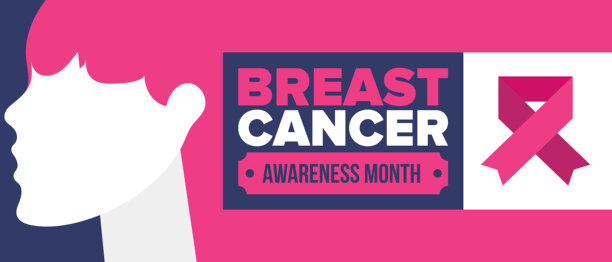 乳腺癌意识月。粉色十月。粉色丝带。女性健康。庆祝年度活动。医学概念。女孩团结。癌症预防。女性疾病。海报、横幅和背景。矢量图。图片下载