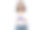 年轻女性在白色背景下喝咖啡的肖像照片图片下载