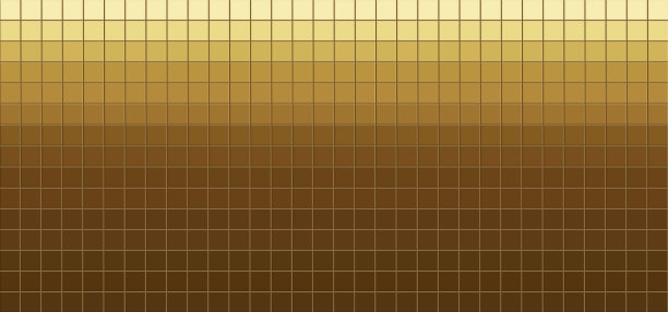 金色陶瓷砖墙面纹理背景矢量插图图片下载