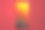 用于展示数据的科技数字标牌LED模型显示矢量设计。红色背景上的渐变LED屏幕插图。图片下载