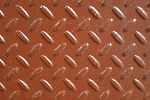 红色钻石板无缝图案纹理背景照片图片下载