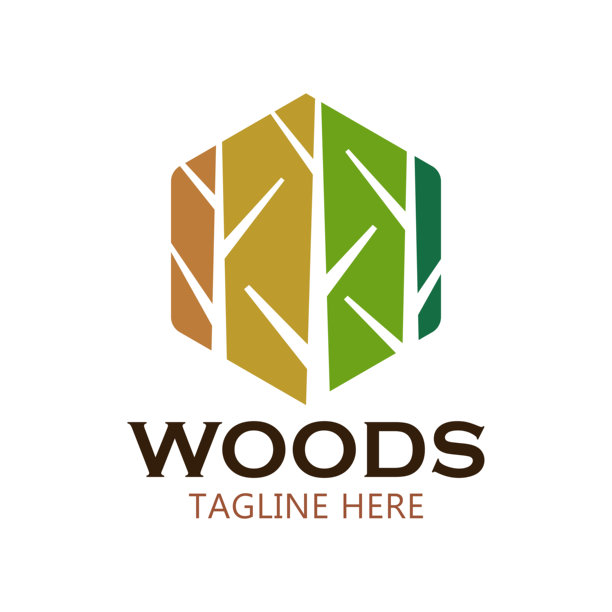 木材家具建筑装饰标志概念品牌形象图片下载