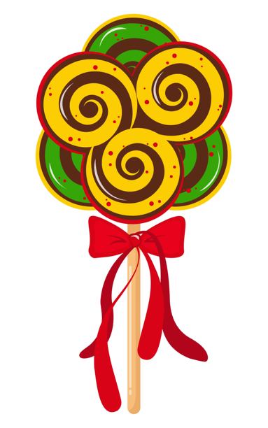 大号焦糖棒，带有巧克力螺旋和浆果糖屑图片下载