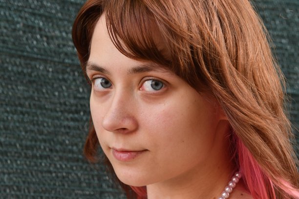 照片模特女孩的肖像图片下载