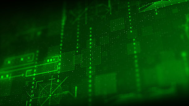 动态信息图表，包含金融商业图和图表，以及展示随时间变化的损益股票数据，4K 3D动画，概念展示企业业务增长 - 4K库存照片图片下载