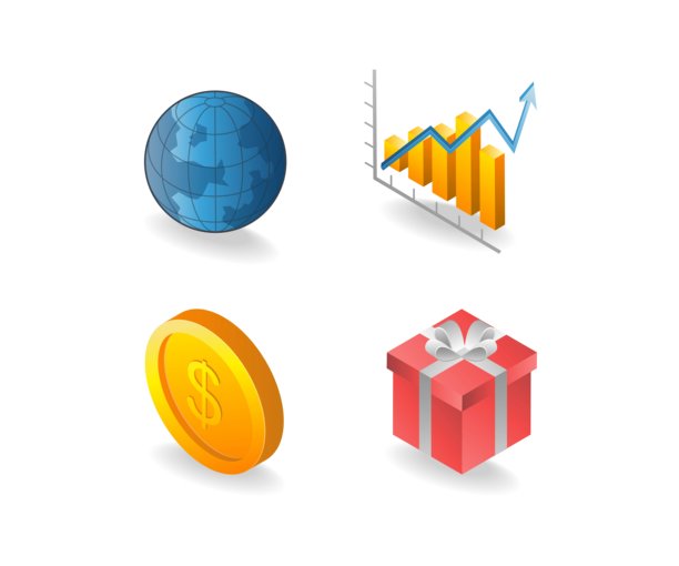 商务插画礼包图片下载