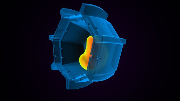 植物液泡解剖图。3D插画图片下载