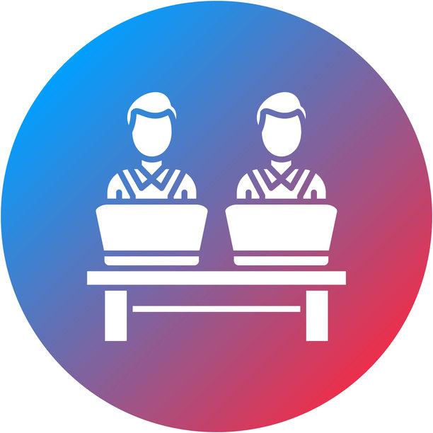 共享办公空间矢量图标图片下载