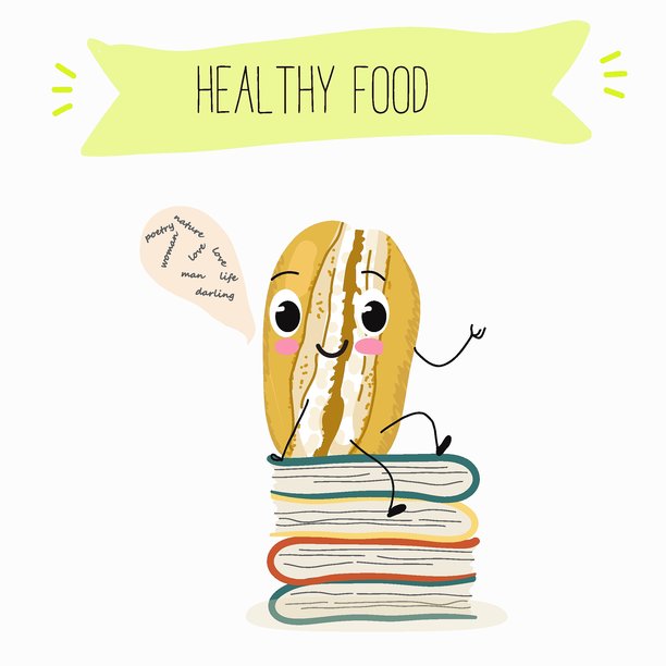 卡通马卡龙创意插画，手绘矢量图图片下载