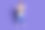 照片：一个穿着时尚套头衫的快乐可爱女人，背景是紫色图片下载