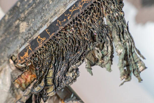 黑色碳纤维纹理照片。矩形黑色碳纤维深色背景。用于汽车贴膜的黑色运动膜。军用碳纤维。坠毁的军用无人机碳纤维蜂窝细节。图片下载