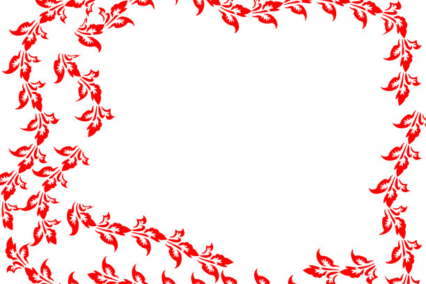 手绘植物、分隔符、花环、边框。圆形花卉框架，带有白背景上的叶子。矢量手绘插图，适用于壁纸、海报、卡片。可复制空间。涂鸦风格图片下载