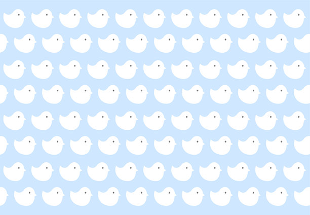 白色鸟类图案背景素材图片下载