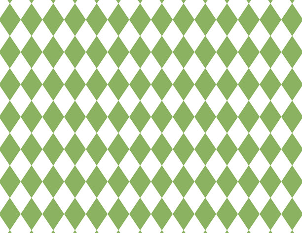 钻石图案插画-绿色版图片下载