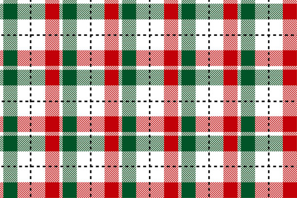 丑陋毛衣 圣诞快乐 新年快乐 插画 针织背景 无缝图案 民族风格 斯堪的纳维亚装饰。壁纸 包装纸 纺织品印花。白色、红色、绿色。图片下载