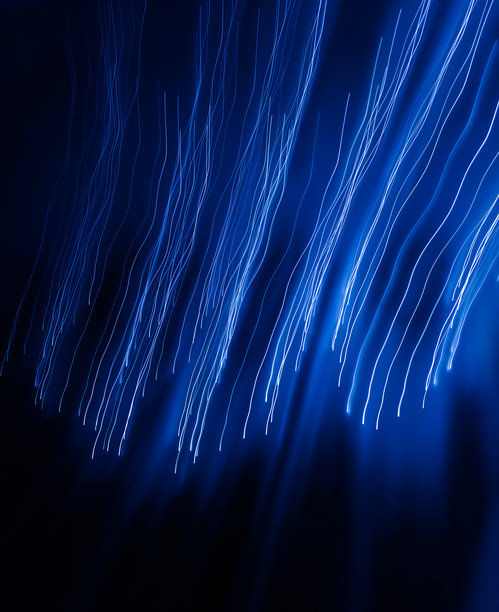 光纤技术超现实数据抽象光背景概念 - 库存照片图片下载