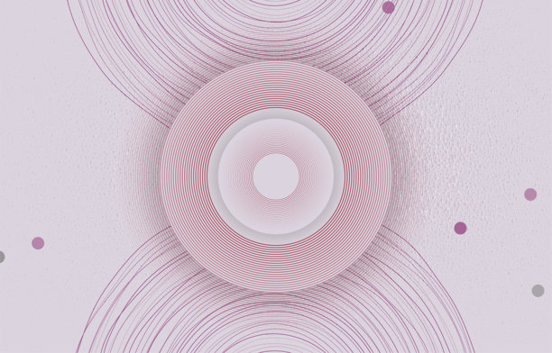 浅紫色圆形线条，背景为做旧纸张图片下载