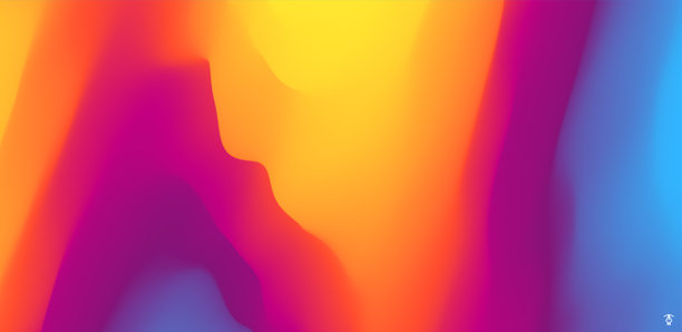 动态效果的抽象背景。创意设计海报，色彩鲜艳的渐变。用于广告、营销、演示的矢量插图。移动屏幕。图片下载