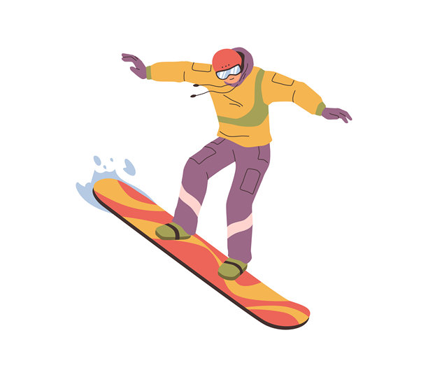 专业滑雪运动员图片下载