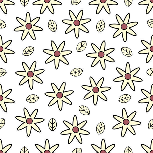 无缝壁纸图案，矢量插画，巴洛克风格，粉白花卉装饰，适用于织物、包装，华丽典雅的复古地毯，奢华布料，家居装饰，绿白背景图片下载