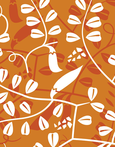 植物图案背景素材图片下载