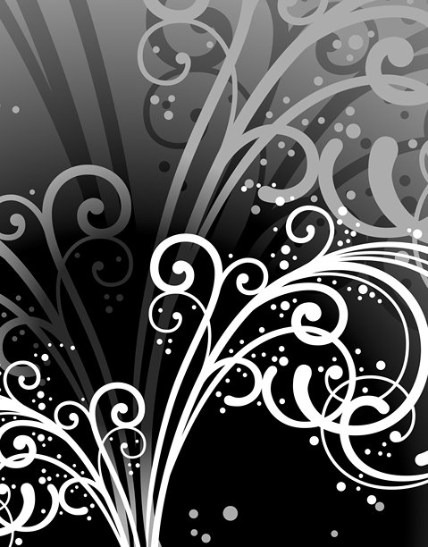 卷曲的曲线背景素材图片下载