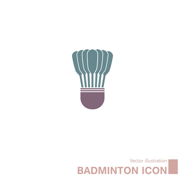 羽毛球矢量图图片下载