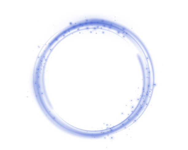 发光的蓝色线条。霓虹写实能量速度。白色背景上的抽象光效。矢量插画。图片下载