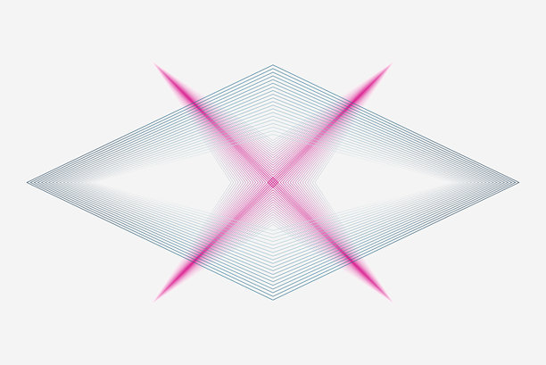 具有分层模式的科技背景透视线图片下载