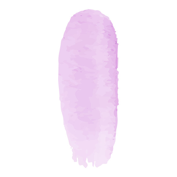 浅紫色水彩花瓣插画，孤立在白色背景上图片下载