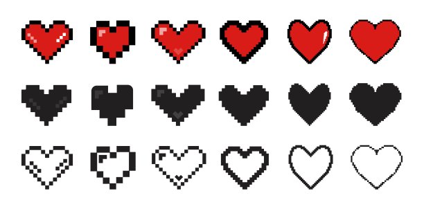 心形像素插画

像素心形、像素化、像素艺术、图标符号、矢量图图片下载