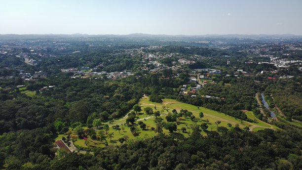 城市中心的航拍照片图片下载