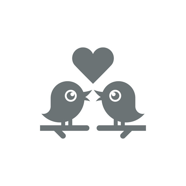 有爱的鸟类图标图片下载