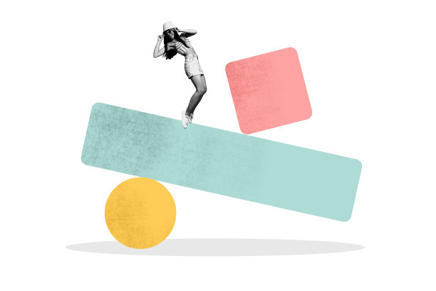 快乐女孩跳舞泡泡交流图标云对话网络聊天概念的独家 3D 横幅图片拼贴图片下载