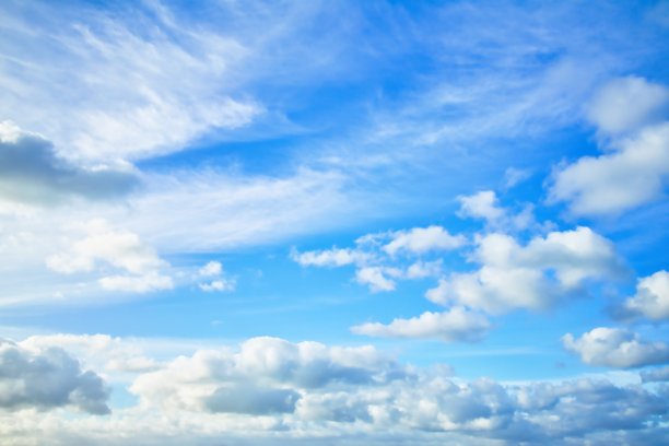 新西兰晴天云彩天空替换素材图片下载