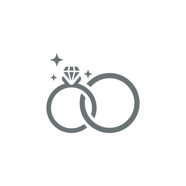 结婚戒指图标图片下载