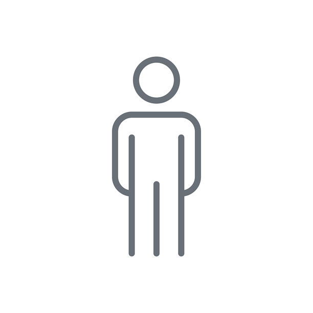 男士图标：男性符号线条图标图片下载