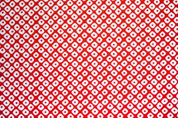 日式新年插画。红白两色设计的和纸与千代纸。“扎染图案”图片下载