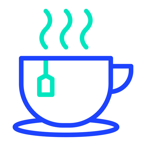 茶向量图标设计插画图片下载