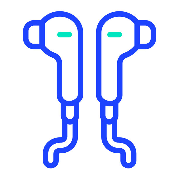 耳机矢量图设计插画图片下载