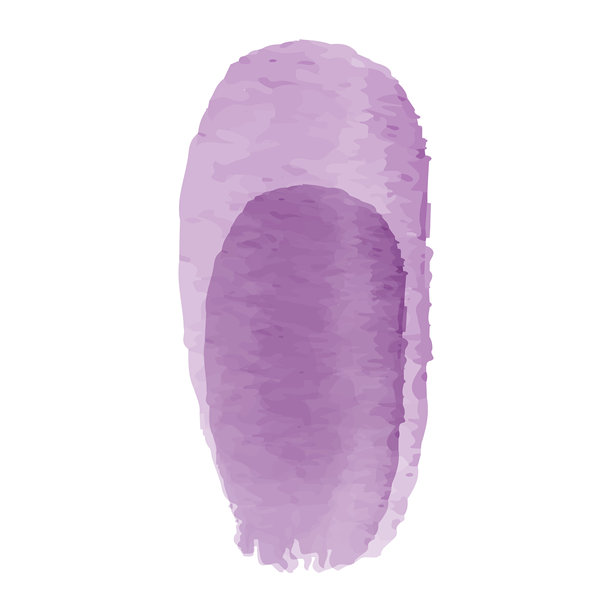 白色背景上单朵紫色水彩花瓣矢量图插画图片下载