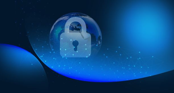 全球网络安全与数据保护插画图片下载
