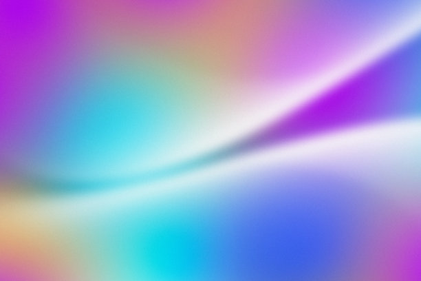 充满活力的全息抽象霓虹背景照片，具有流动的彩虹色、柔和的过渡和微妙的噪点纹理。图片下载