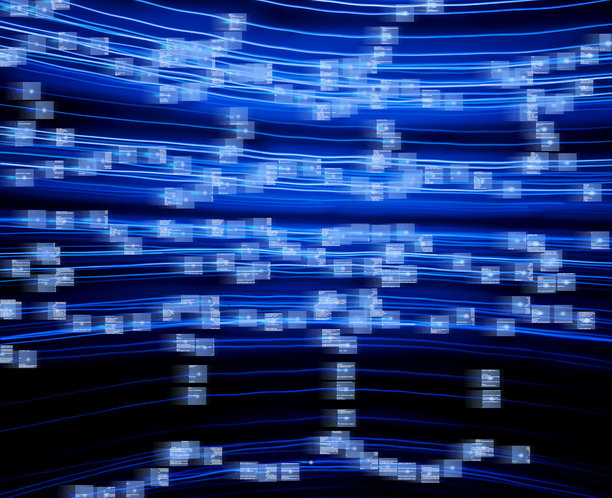 光学纤维技术 抽象数据 超现实光线背景概念 - 库存照片图片下载